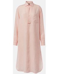 Loro Piana - Lora Linen Shirt Dress - Lyst