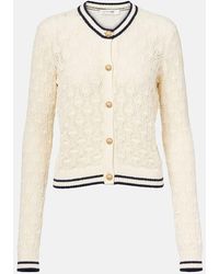 FRAME - Rookie Open-Knit Cardigan - Lyst