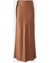 JOSEPH - Isaak Silk Satin Maxi Skirt - Lyst