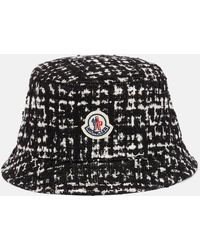 Moncler - Hut aus Tweed - Lyst