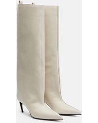 The Attico - Lea 65 Leather Knee-High Boots - Lyst