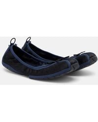 Balenciaga - Ballet Canvas Ballet Flats - Lyst