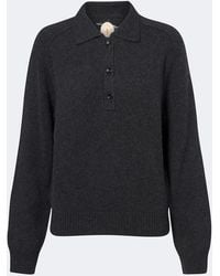 Jardin Des Orangers - Wool And Cashmere Polo Sweater - Lyst