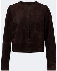 Vince - Suede Jacket - Lyst