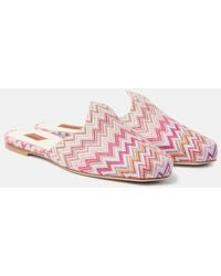Missoni - Zigzag Mules - Lyst