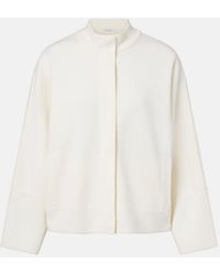 Max Mara - Wool Zip-Up Cardigan - Lyst