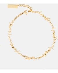 Saint Laurent - Ysl Chain Bracelet - Lyst