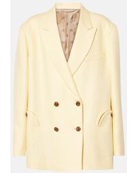 Blazé Milano - Clarity Nightbreak Linen Blazer - Lyst