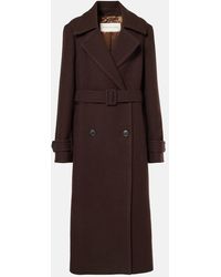 Dries Van Noten - Mantel Aus Wolle - Lyst