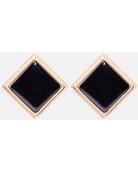 Self-Portrait - Enamel-Plated Earrings - Lyst