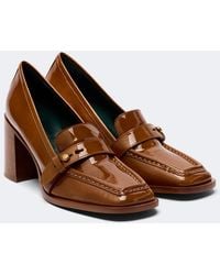 Zimmermann - Loafer-Pumps Astor Aus Lackleder - Lyst
