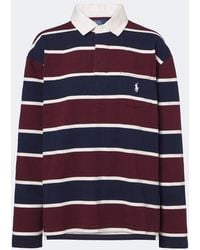 Polo Ralph Lauren - Striped Cotton Jersey Polo Shirt - Lyst