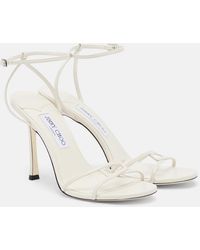 Jimmy Choo - 1998 Leo Leather Sandals - Lyst