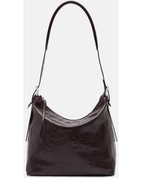 Lemaire - Small Belted Leather Tote Bag - Lyst