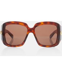 Gucci - GG Square Sunglasses - Lyst