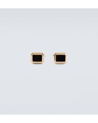 Lanvin - Embellished Cufflinks With Onyx - Lyst