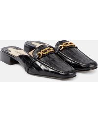 Tom Ford - Whitney Croc-effect Leather Mules - Lyst