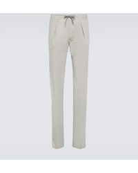 Slowear - Pantalones Slim De Mezcla De Algodon - Lyst