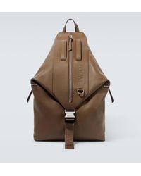 Loewe - Convertible Leather Backpack - Lyst