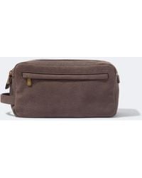 Brunello Cucinelli - Leather Toiletry Bag - Lyst