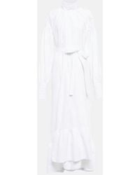 Patou - Vestido Largo Con Cinturon - Lyst