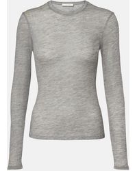 The Row - Iverness Knitted Cashmere Top - Lyst