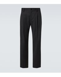 Dolce & Gabbana - Wool-Blend Straight Pants - Lyst