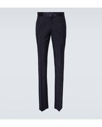 Givenchy - Wool And Mohair Suit Pants - Lyst