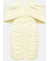 Magda Butrym - Off-Shoulder-Minikleid - Lyst
