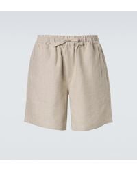 Saman Amel - Shorts Aus Leinen - Lyst
