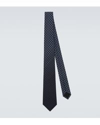 Gucci - Gg Silk Jacquard Tie - Lyst