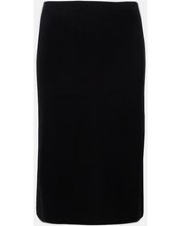 The Row - Ivera Silk-Blend Chiffon Slip Skirt - Lyst