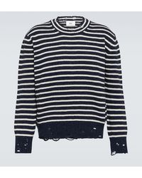 Ami Paris - Ami Paris Striowd Wool Sweater - Lyst