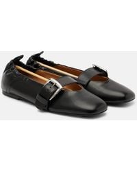 Ganni - Ballerine Mary Jane Butterfly - Lyst