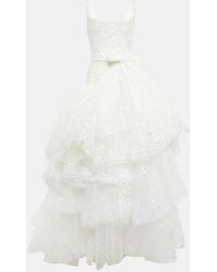 Vivienne Westwood - Bridal Princess Embroidered Gown - Lyst