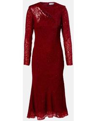 Self-Portrait - Fil Coupe Cutout Maxi Dress - Lyst