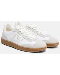 Balmain - Zapatillas Swan De Ante - Lyst
