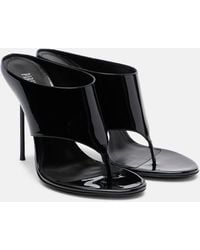 Paris Texas - Lidia 105 Patent Leather Mules - Lyst