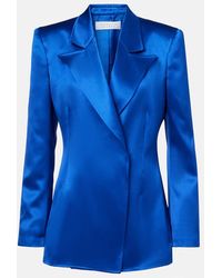 Gabriela Hearst - Aleah Silk Blazer - Lyst