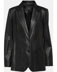 JOSEPH - Jacques Leather Blazer - Lyst