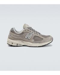 New Balance 2002r Suede Trainers - Multicolour