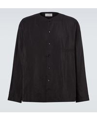 Lemaire - Silk-Blend Shirt - Lyst