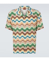 Missoni - Zigzag Bowling Shirt - Lyst