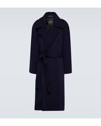 Balenciaga - Belted Cashmere Coat - Lyst