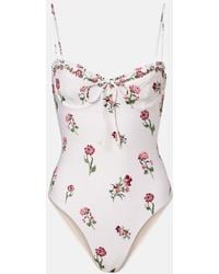 Agua Bendita - Ebano Floral Swimsuit - Lyst