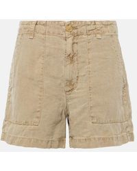 Velvet - Shorts Fallon Aus Leinen - Lyst
