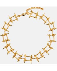 Rabanne - Wire Chain Necklace - Lyst
