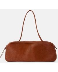 KHAITE - Simona Calf Hair Shoulder Bag - Lyst
