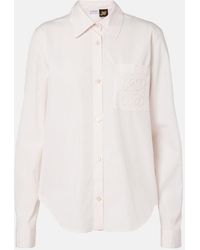 Loewe - Camisa Paula's Ibiza De Popelin De Algodon - Lyst