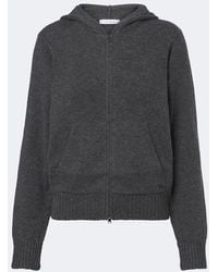 Max Mara - Cashmere Zip-Up Hoodie - Lyst